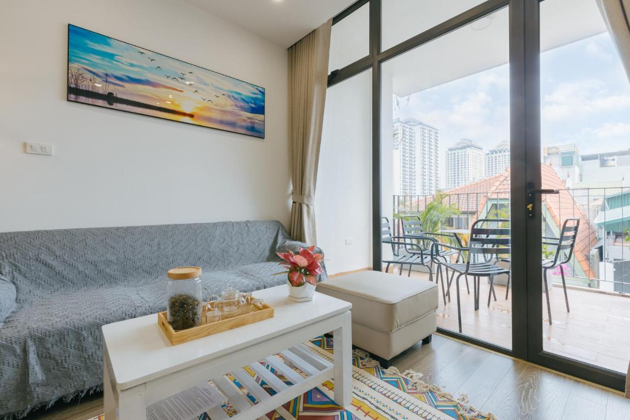 Luck Apart 9 - Hanoi Westlake Balcony Apartment ภายนอก รูปภาพ